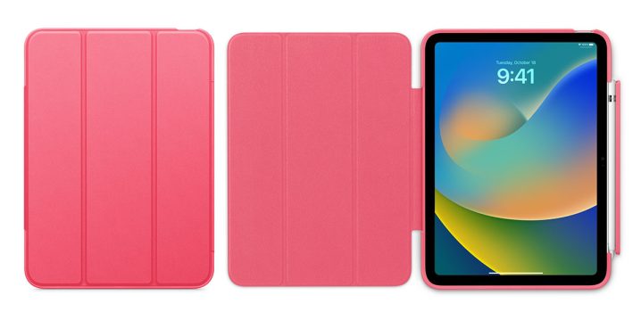 iPad（第10世代）用の耐衝撃ケース「OtterBox Symmetry Series 360 Elite Case」に新色ピンクが登場！