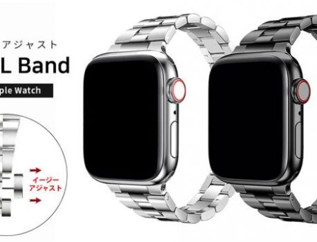 工具不要で長さ調節できる、ステンレス製Apple Watchバンドの紹介！！