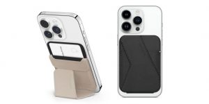 iPhoneスタンドにもなるMagSafeカードケースがApple公式サイトで販売開始！！