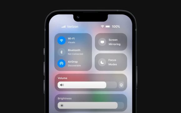 【 iOS 17 】コントロールセンター