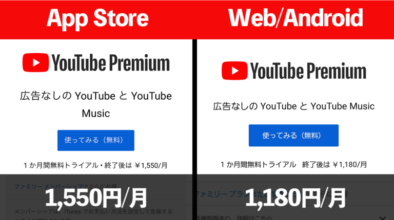 アプリのサブスク購入前に確認を！！