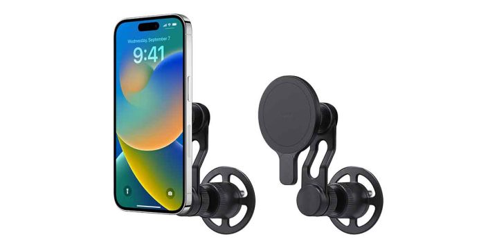 iPhone用のMagSafe車載ホルダー「mophie Magnetic Vent Mount with MagSafe」Apple公式サイトで販売開始!!