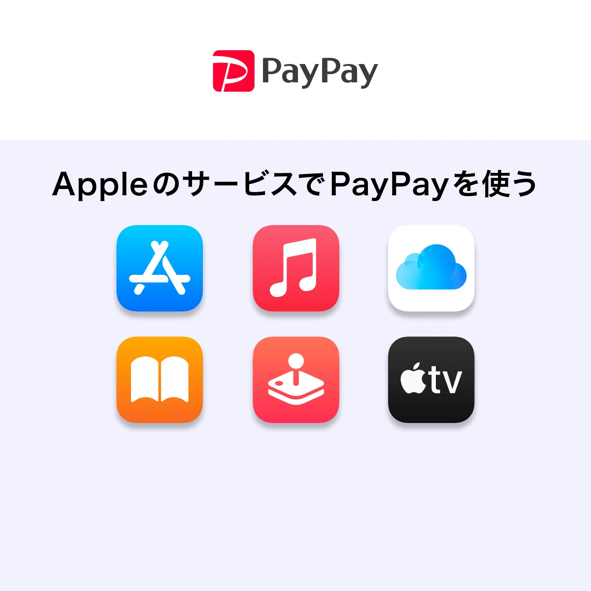 Apple MusicやApp Storeなどの支払いにPayPayが利用可能に