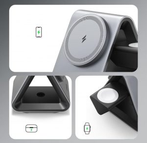 Ankerから3台同時の置くだけ充電ドック発売