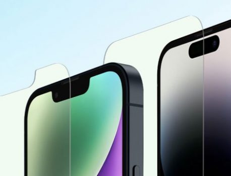 BelkinのiPhone 14/14 Proシリーズ用ブルーライト軽減ガラスフィルムの紹介！