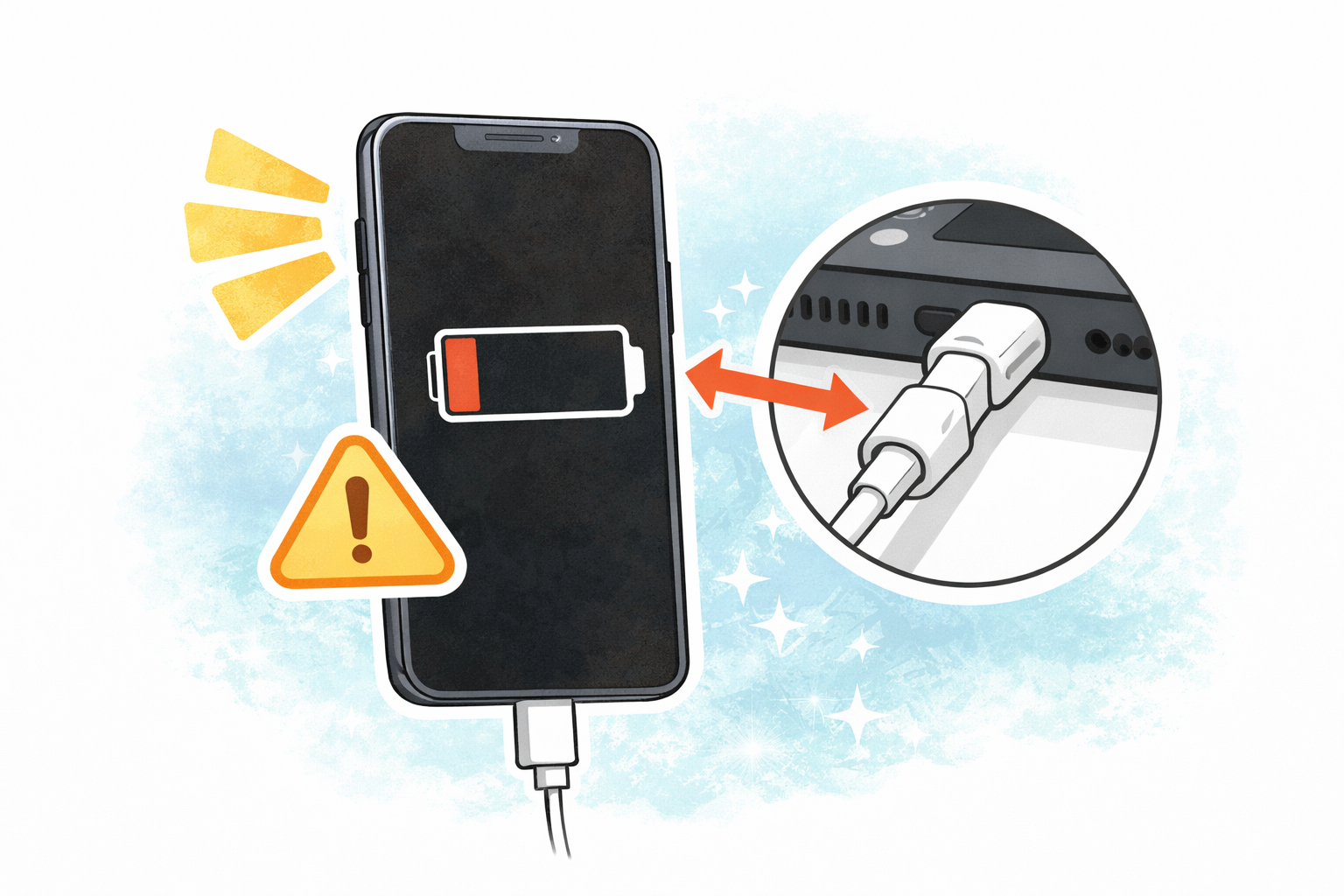 今すぐ試せる！充電されない時の簡単チェック