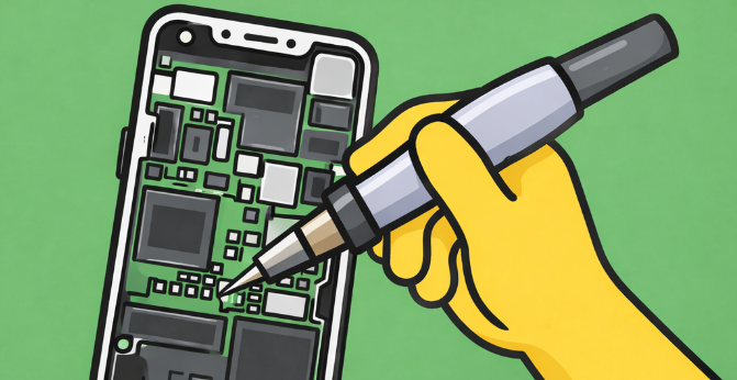 基板レベルで直すとは？iPhone修理の専門用語解説