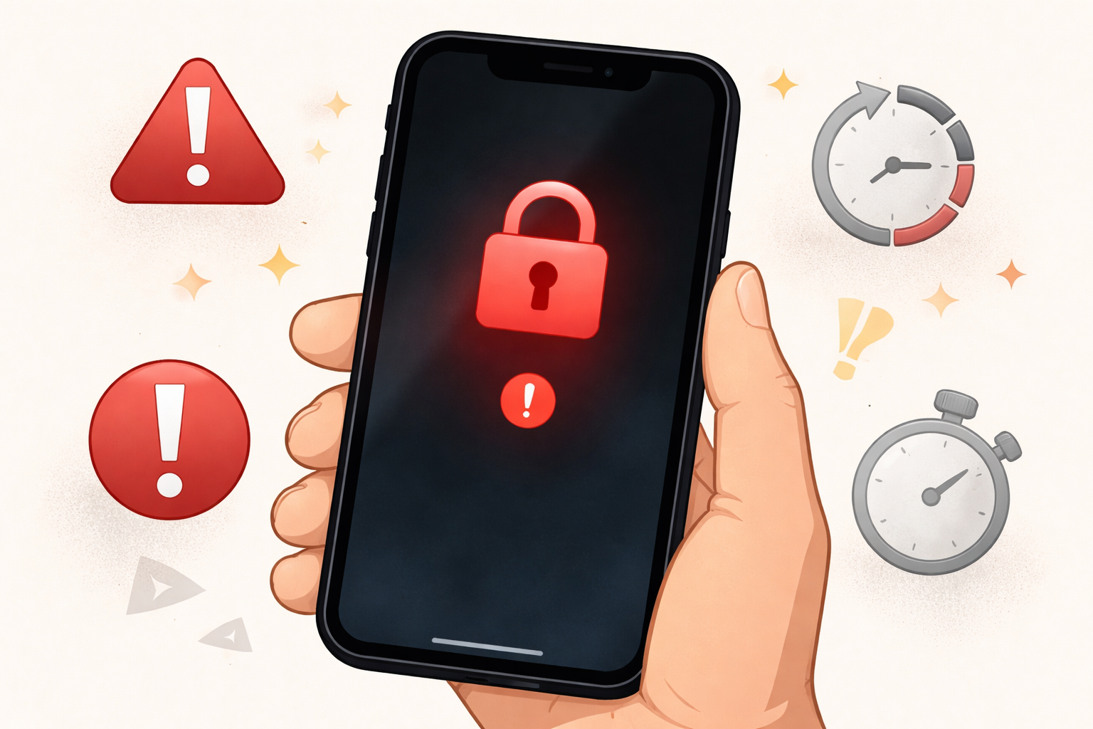 【完全版】iPhoneは使用できません表示の原因と対処法を徹底解説